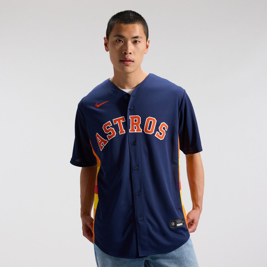 Jose Altuve Houston Astros Nike Alternate 2 Replica Jersey - Navy