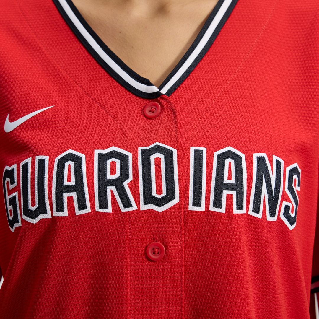 Cleveland Guardians Nike Women's Alternate Replica Jersey - Navy