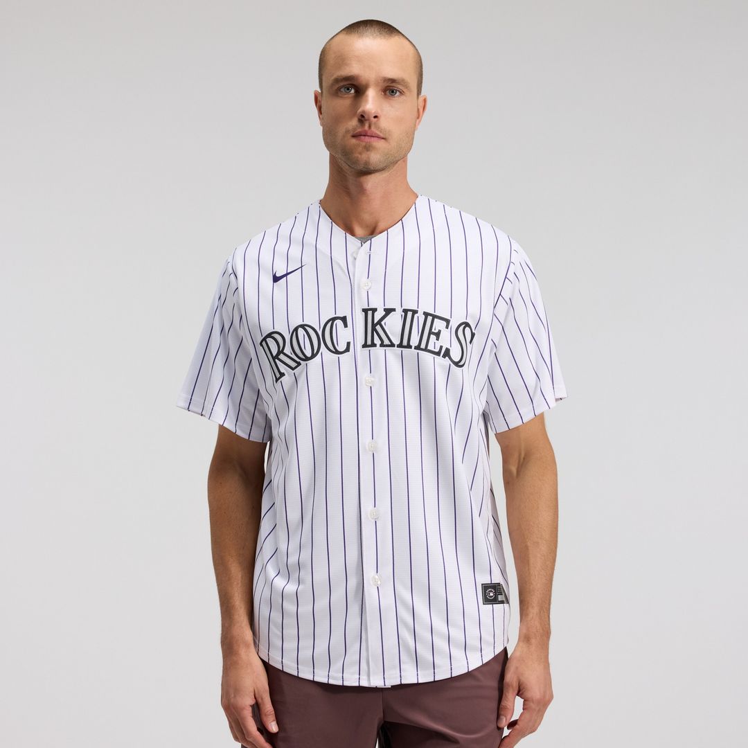 Colorado Rockies Nike Home Replica Team Jersey - White