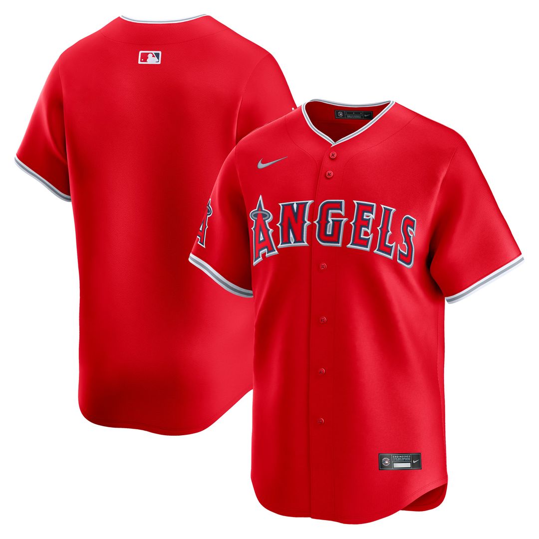 Los Angeles Angels Nike Home Limited Jersey - White