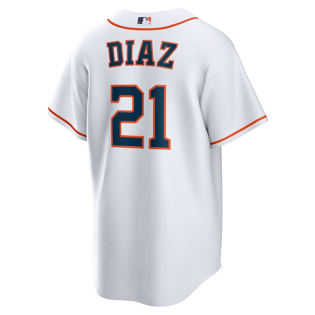 Yainer Diaz Houston Astros Nike Home Replica Jersey - White