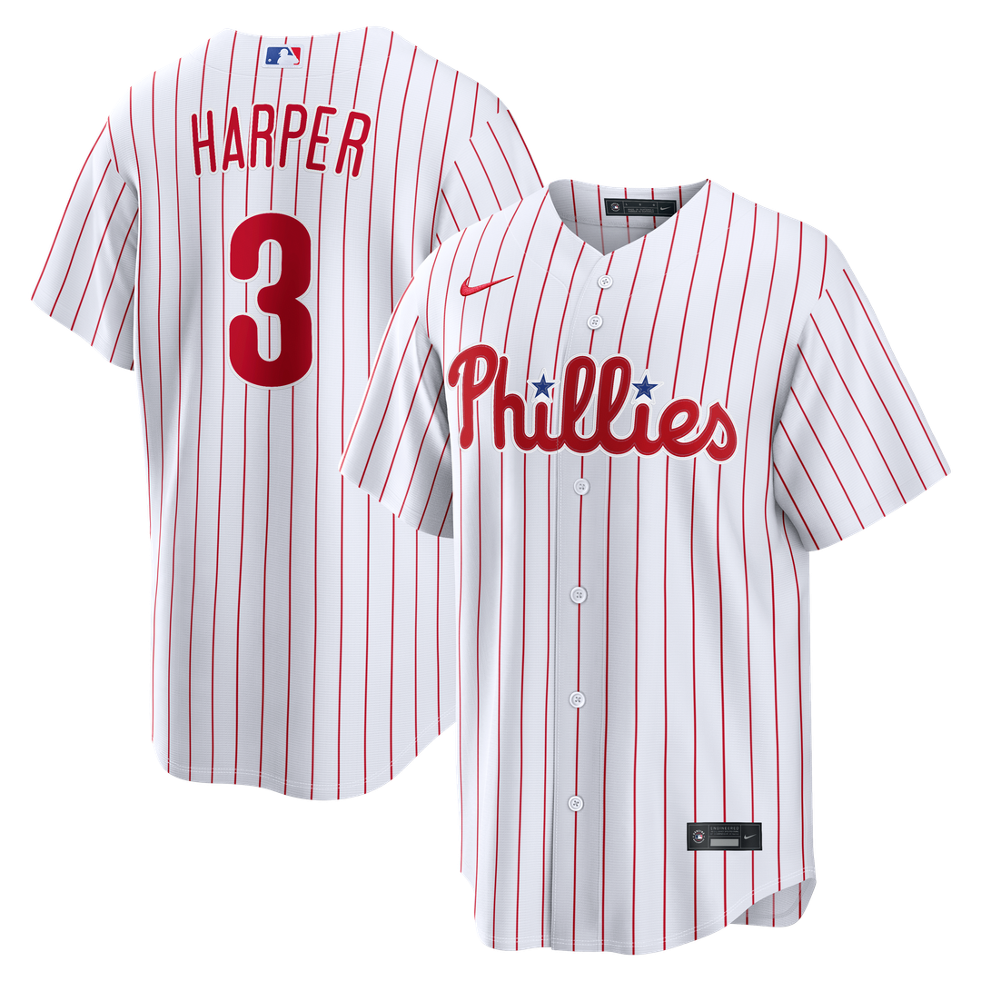 Bryce Harper Philadelphia Phillies Nike Alternate Replica Jersey - Cream