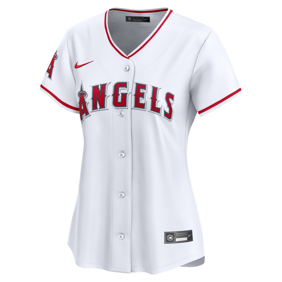 Los Angeles Angels Nike Women's Home Limited Jersey - White