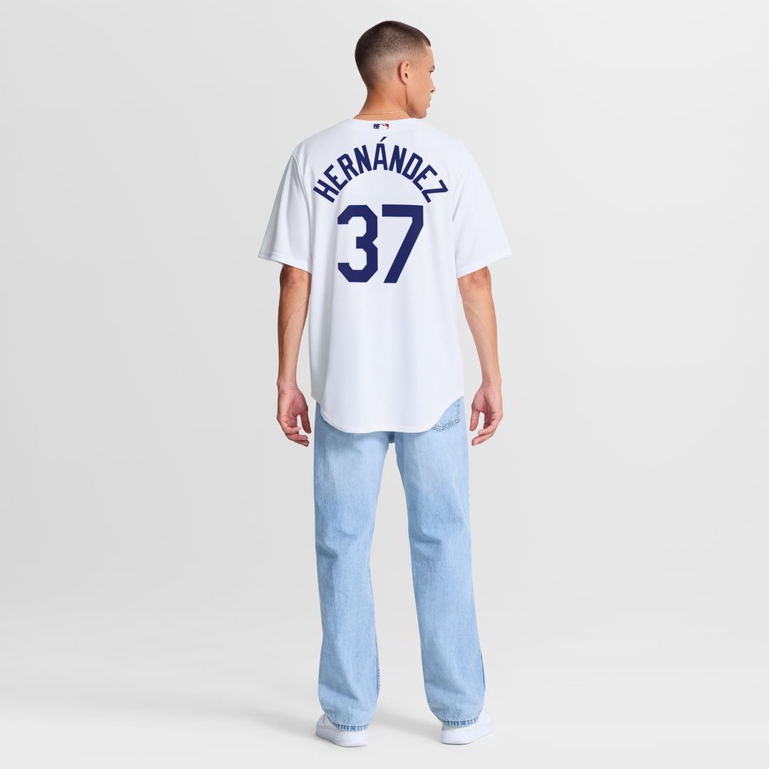 Teoscar Hernández Los Angeles Dodgers Nike Home Replica Jersey - White