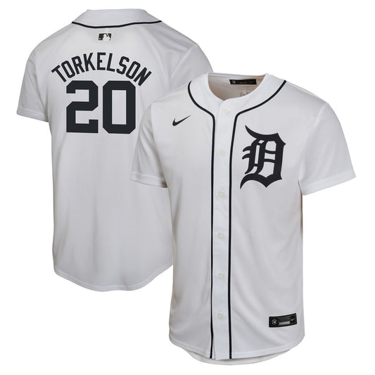 Spencer Torkelson Detroit Tigers Nike Youth Home Game Player Jersey - White