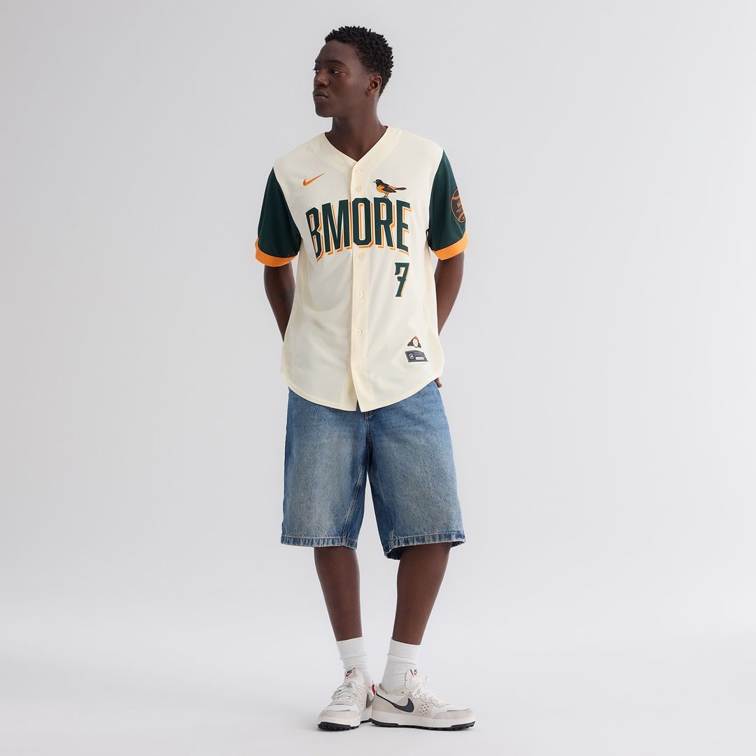 Jackson Holliday Baltimore Orioles Nike 2026 City Connect Stadium Jersey - Cream