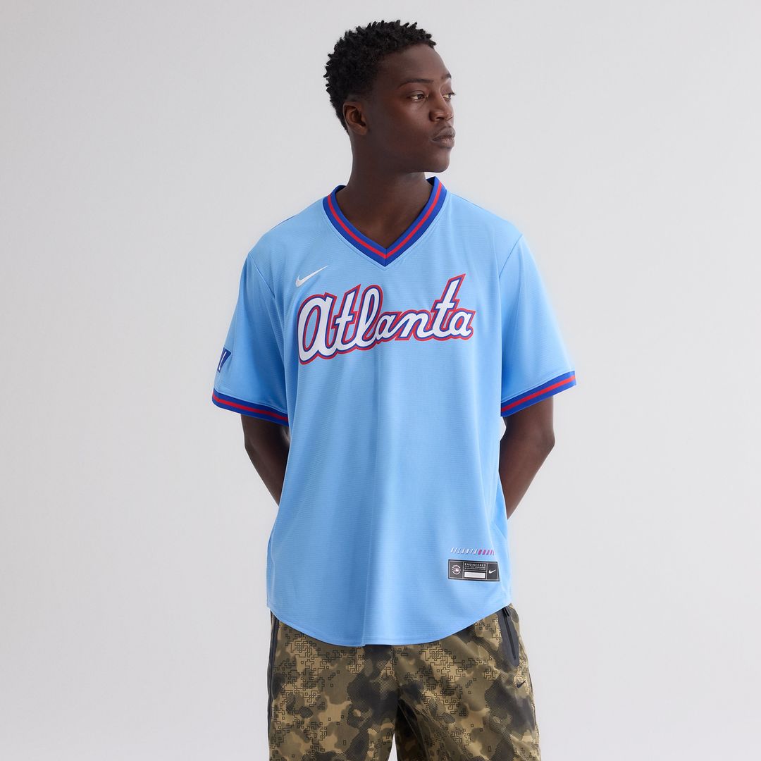 Atlanta Braves Nike 2026 City Connect Stadium Jersey - Powder Blue
