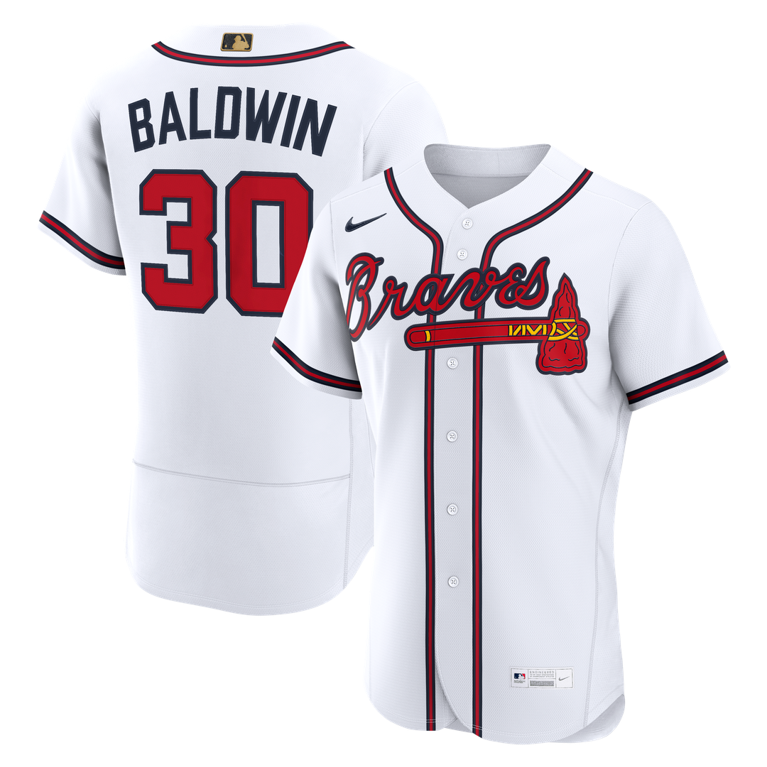 Drake Baldwin Atlanta Braves Nike Alternate MLB Awards Authentic Jersey - Navy