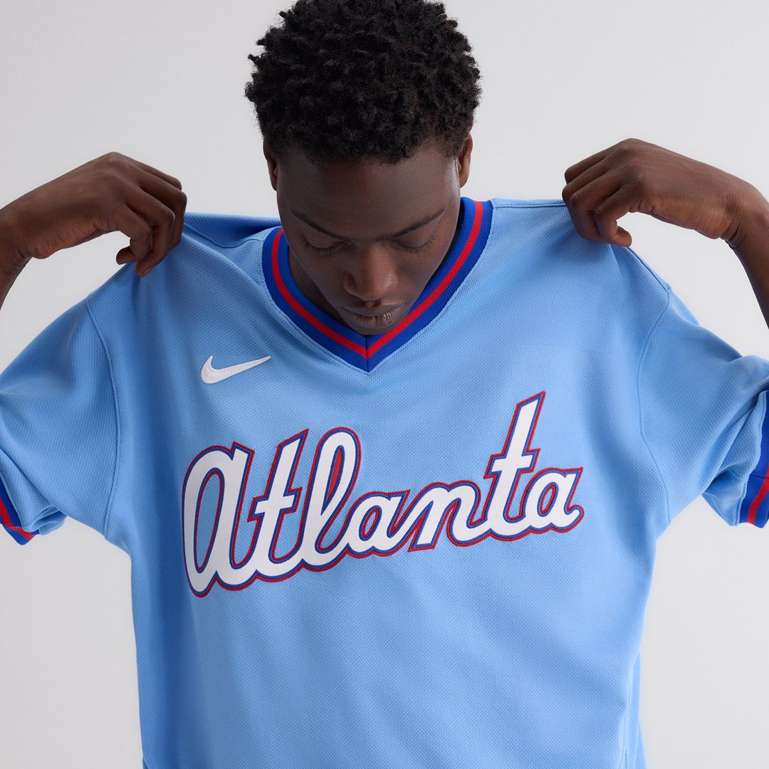 Atlanta Braves Nike 2026 City Connect Authentic Jersey - Powder Blue