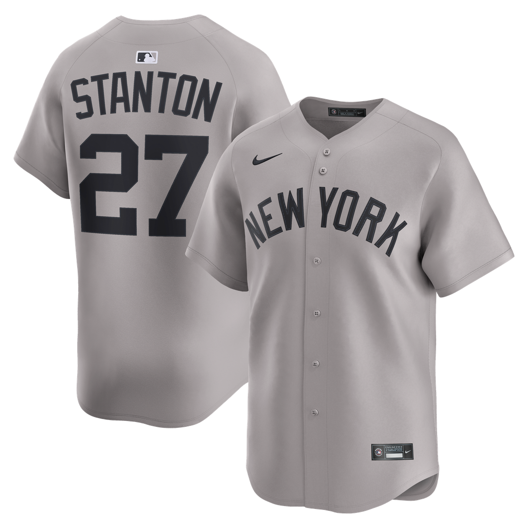 Giancarlo Stanton New York Yankees Nike Home Limited Player Jersey - White