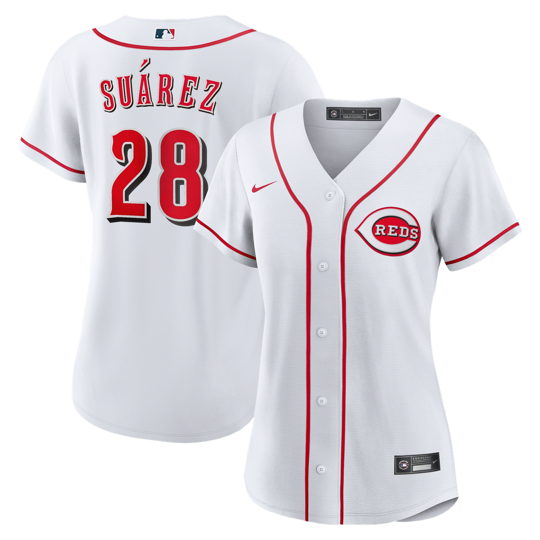 Eugenio Suárez Cincinnati Reds Nike Women's Home Replica Jersey - White
