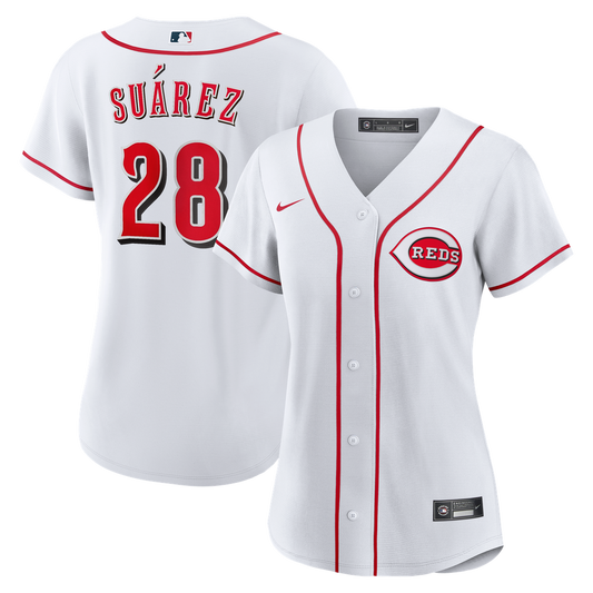Eugenio Suárez Cincinnati Reds Nike Women's Home Replica Jersey - White