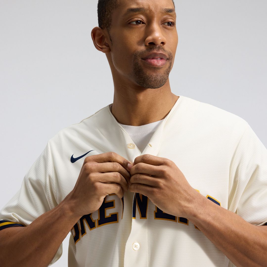 Milwaukee Brewers Nike Alternate Replica Team Jersey - Navy