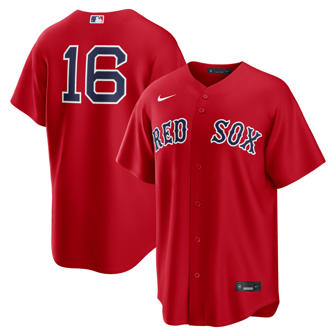 Jarren Duran Boston Red Sox Nike Alternate Replica Jersey - Red