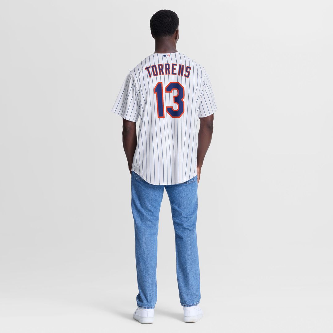Luis Torrens New York Mets Nike Home Replica Jersey - White