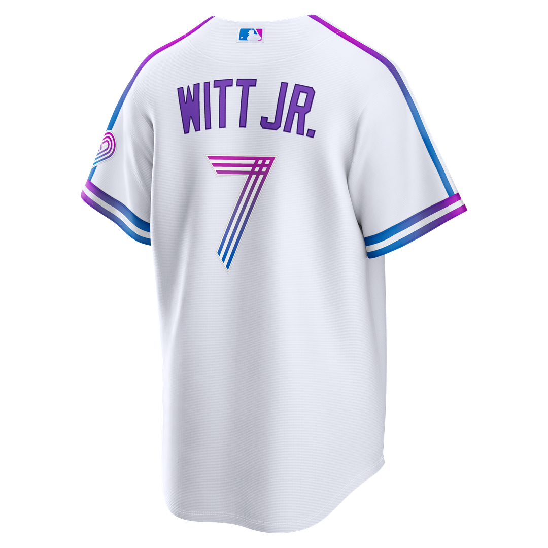 Bobby Witt Jr. Kansas City Royals Nike 2026 City Connect Stadium Jersey - White