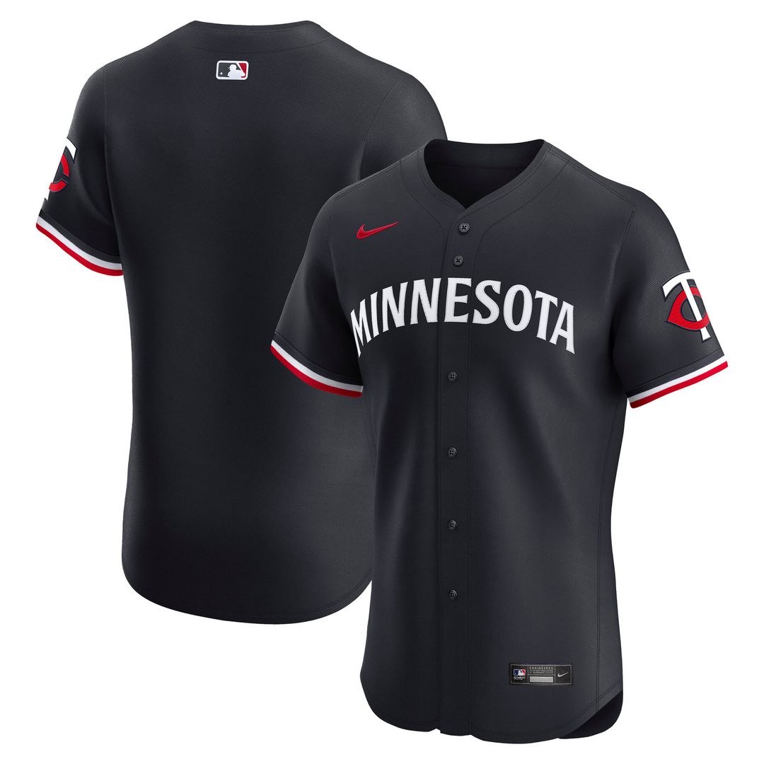 Minnesota Twins Nike Alternate 2 Elite Jersey - Navy