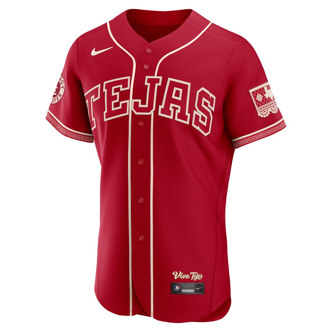 Corey Seager Texas Rangers Nike 2026 City Connect Authentic Sponsor Patch Jersey - Red