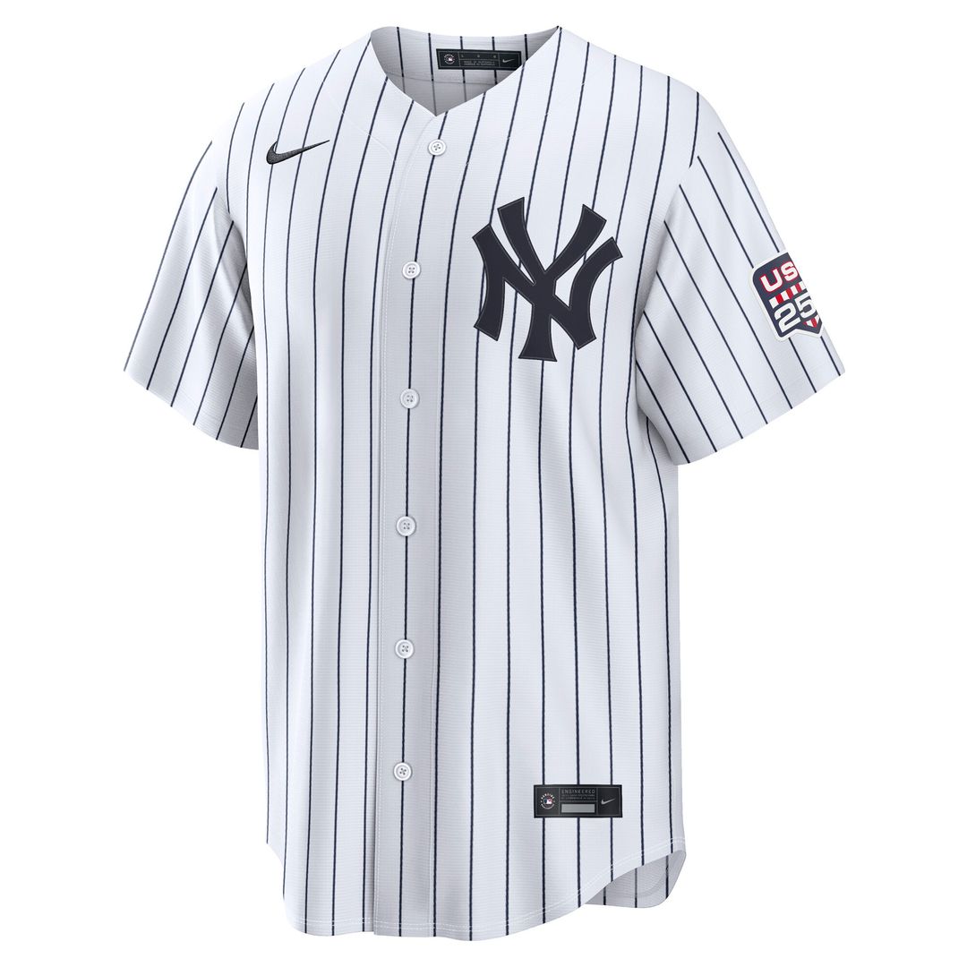 Aaron Judge New York Yankees Nike USA 250 Fourth of July Home Stadium Jersey - White