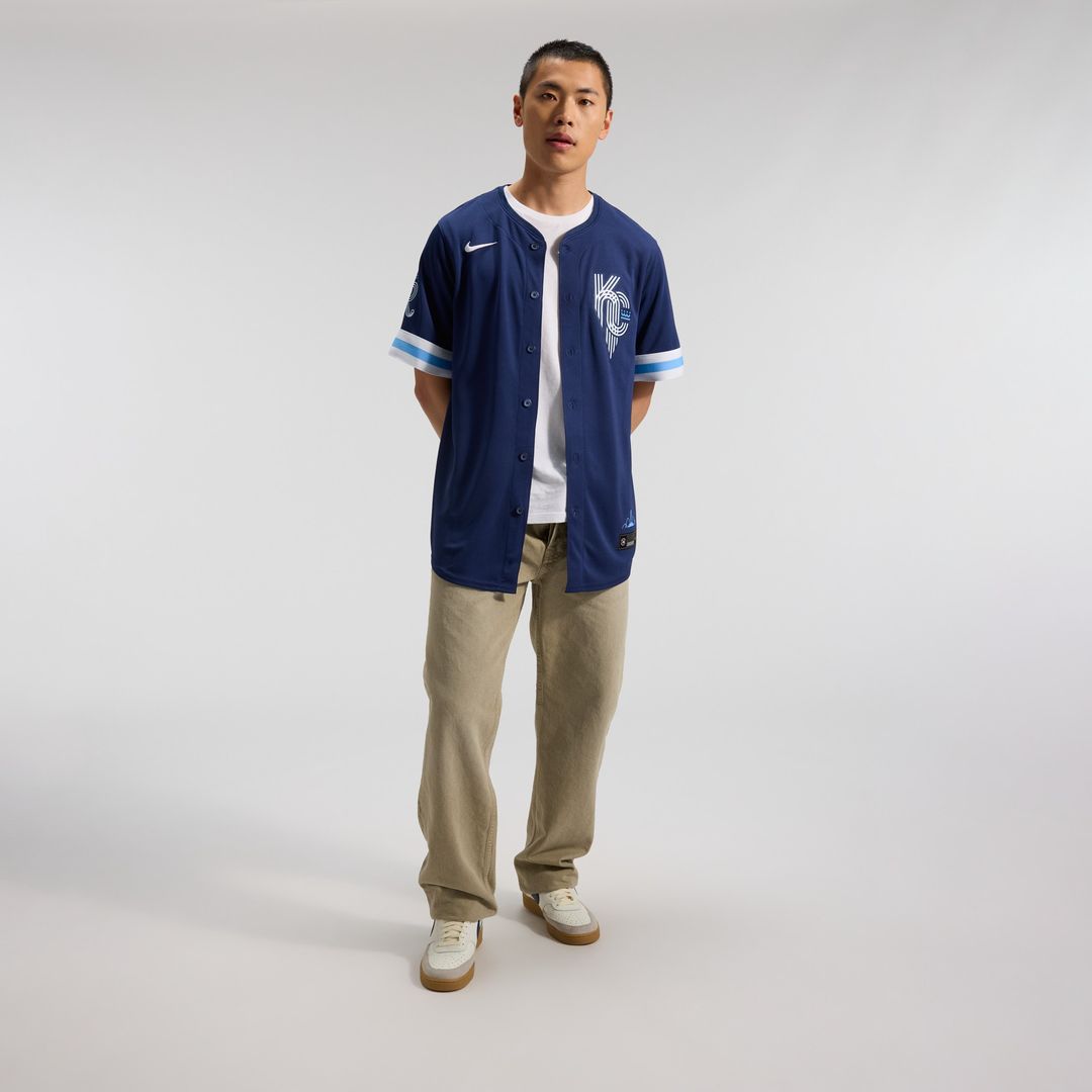 Kansas City Royals Nike City Connect Limited Jersey - Navy