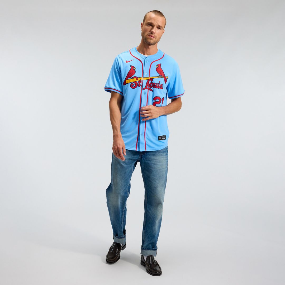 Lars Nootbaar St. Louis Cardinals Nike Alternate Limited Jersey - Light Blue