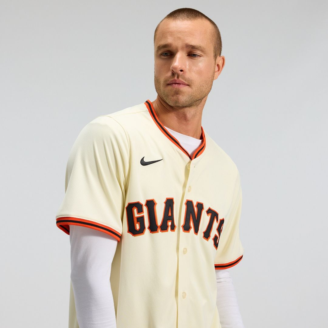 San Francisco Giants Nike Home Limited Jersey - Cream
