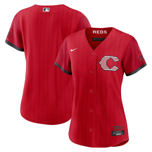 Cincinnati Reds Nike Women's 2026 City Connect Stadium Jersey - Red