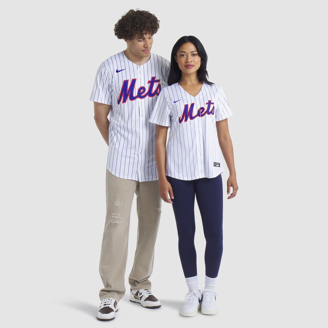 New York Mets Nike Home Replica Team Jersey - White