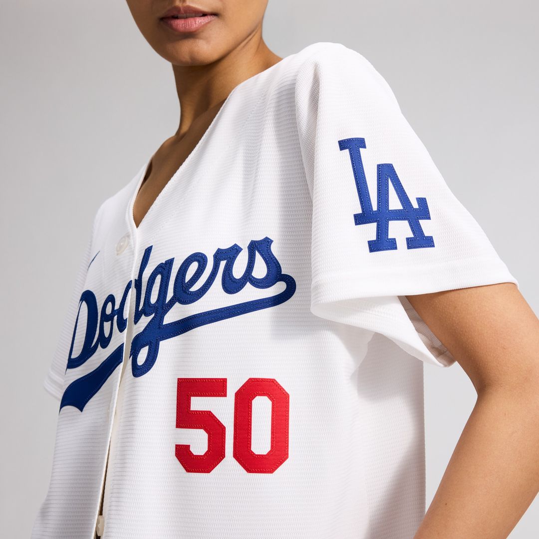 Mookie Betts Los Angeles Dodgers Nike Women's Home Stadium Jersey - White