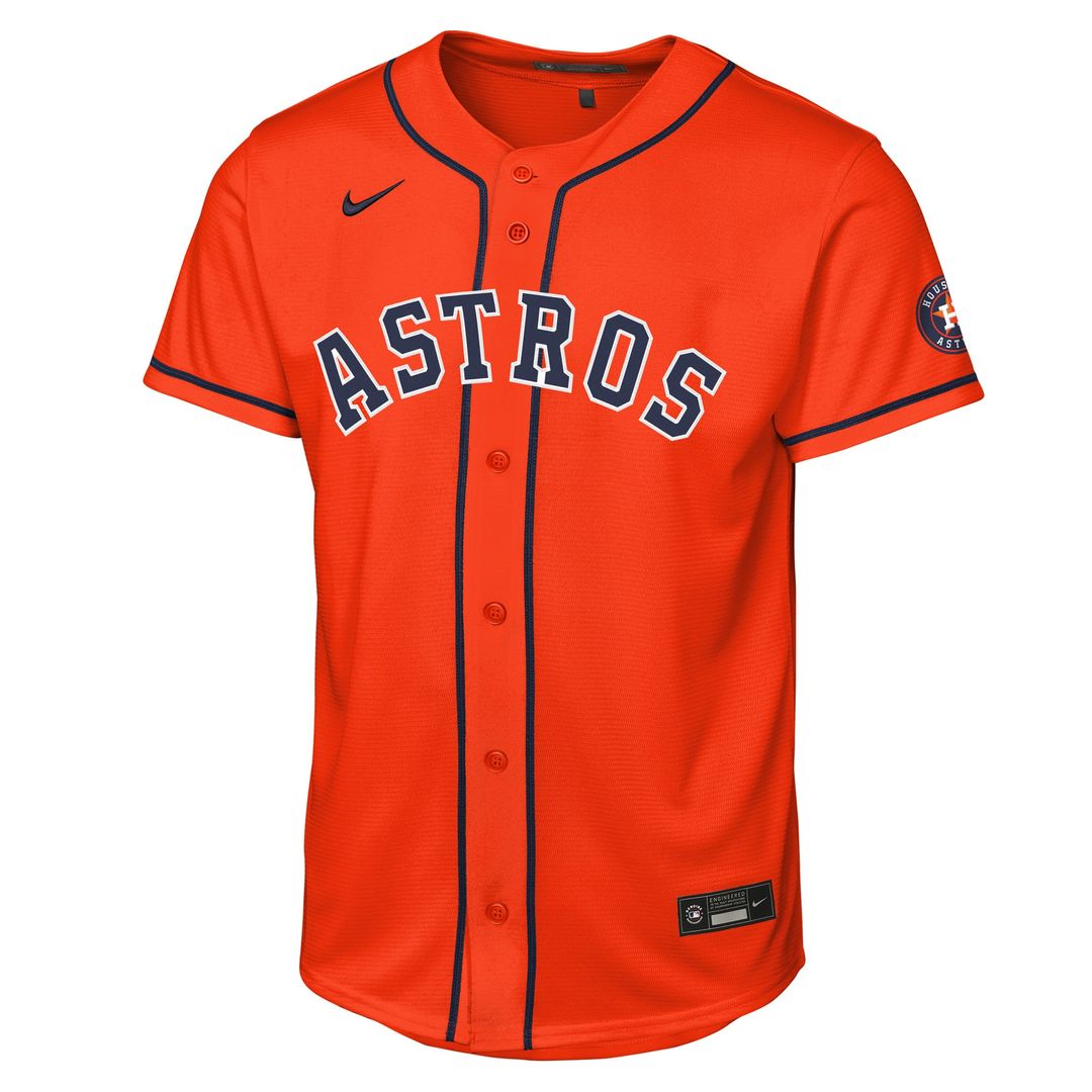 Houston Astros Nike Youth Alternate Stadium Jersey - Orange