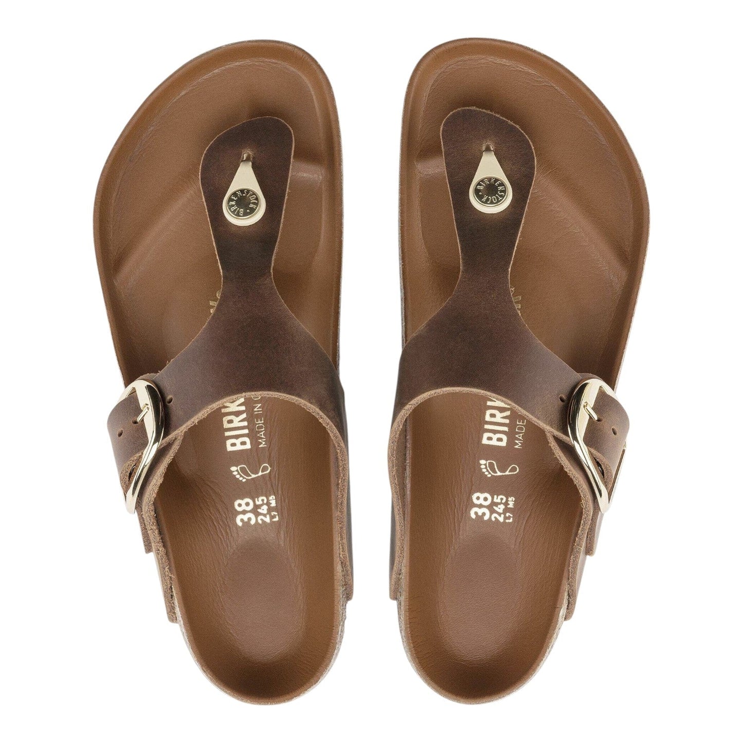 Birkenstock Gizeh Big Buckle Oiled Women's Sandals