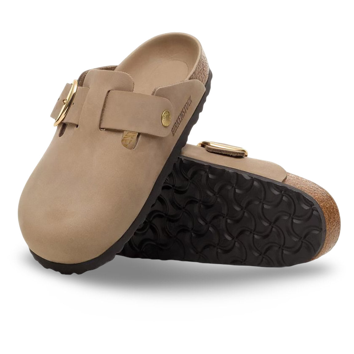 Birkenstock Boston Big Buckle Oiled Women's Clogs