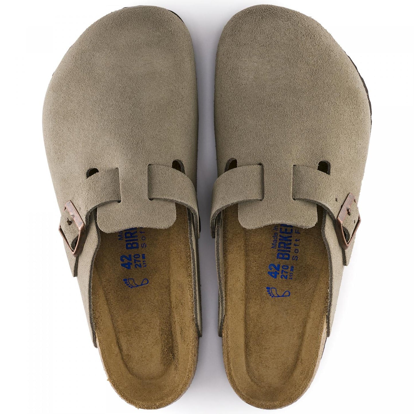 Birkenstock Boston Soft Footbed Suede Men's Footbeds & Orthotics