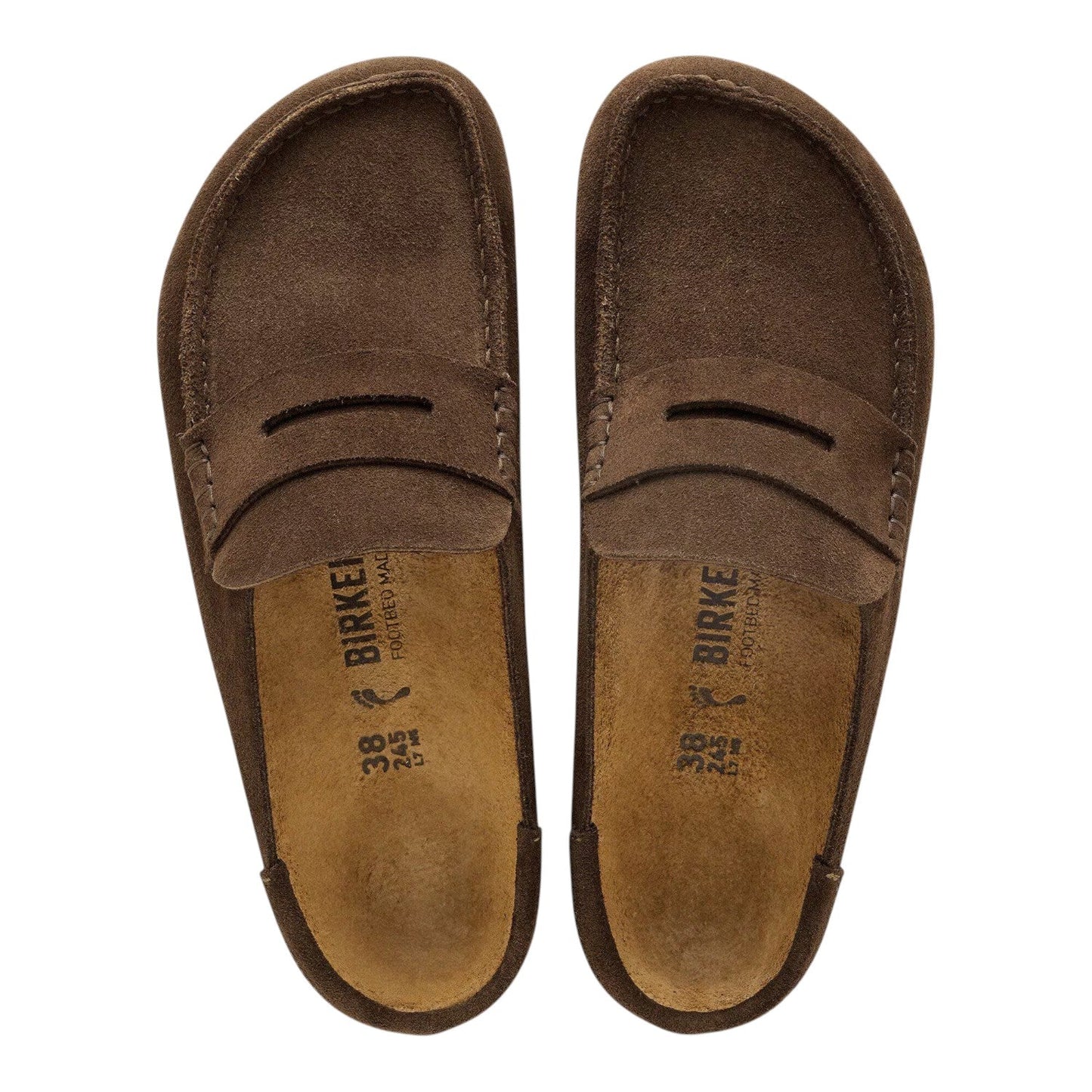 Birkenstock Naples Wrapped Suede Men's Clogs