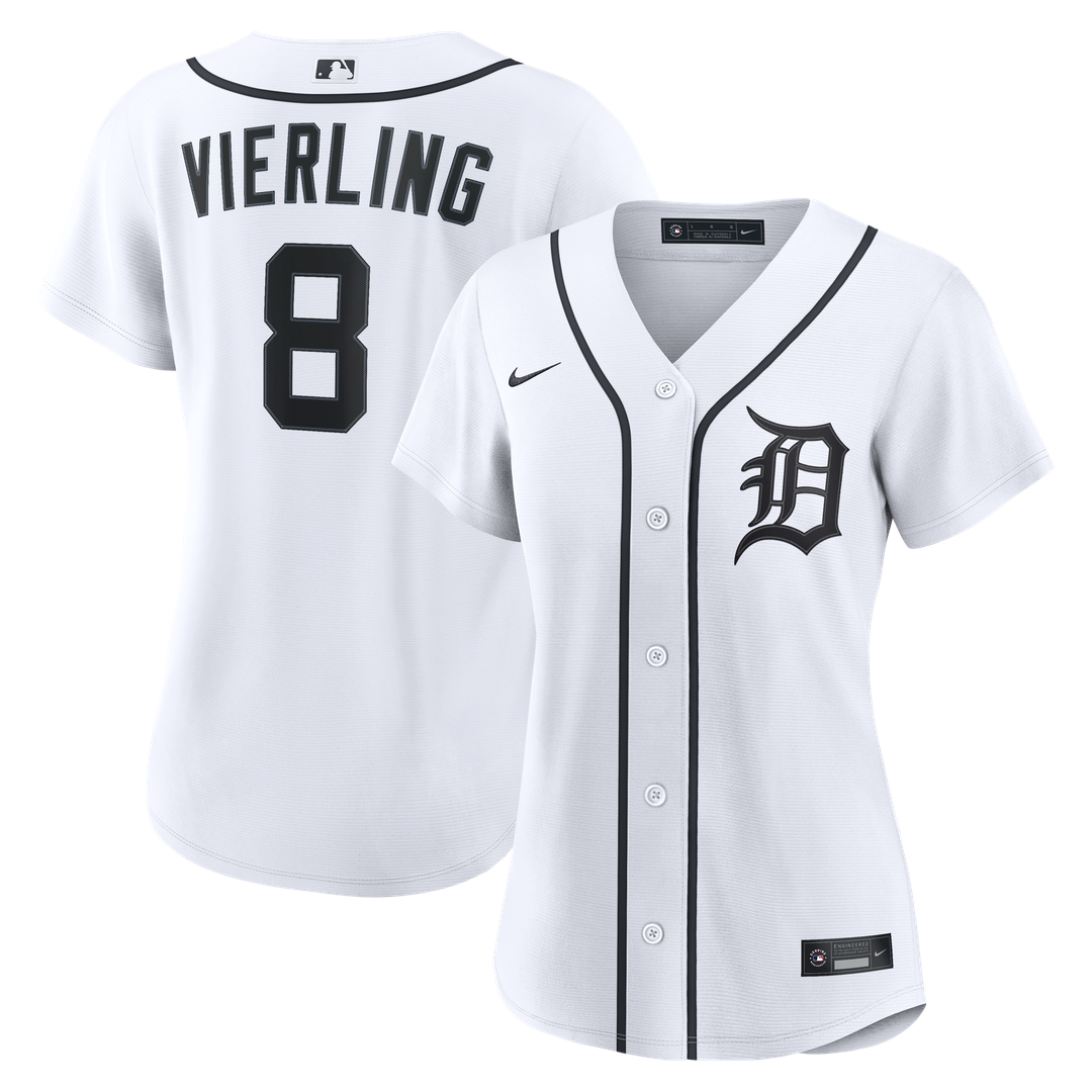 Matt Vierling Detroit Tigers Nike Women's Home Replica Jersey - White