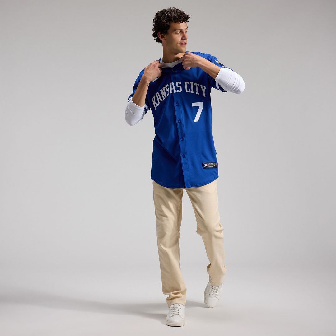 Bobby Witt Jr. Kansas City Royals Nike Home ElitePlayer  Jersey - White