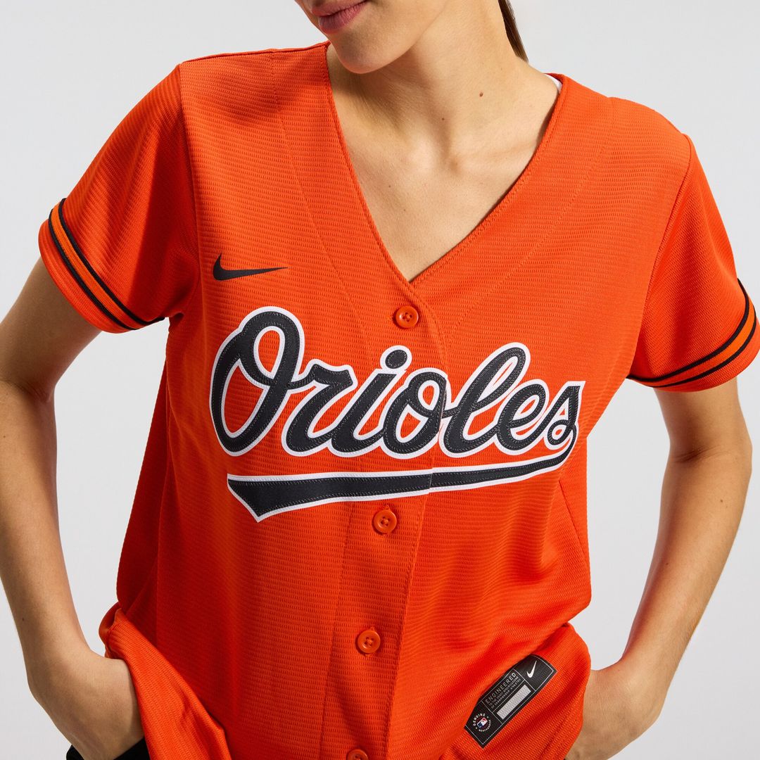 Adley Rutschman Baltimore Orioles Nike Women's Alternate Replica Player Jersey - Orange