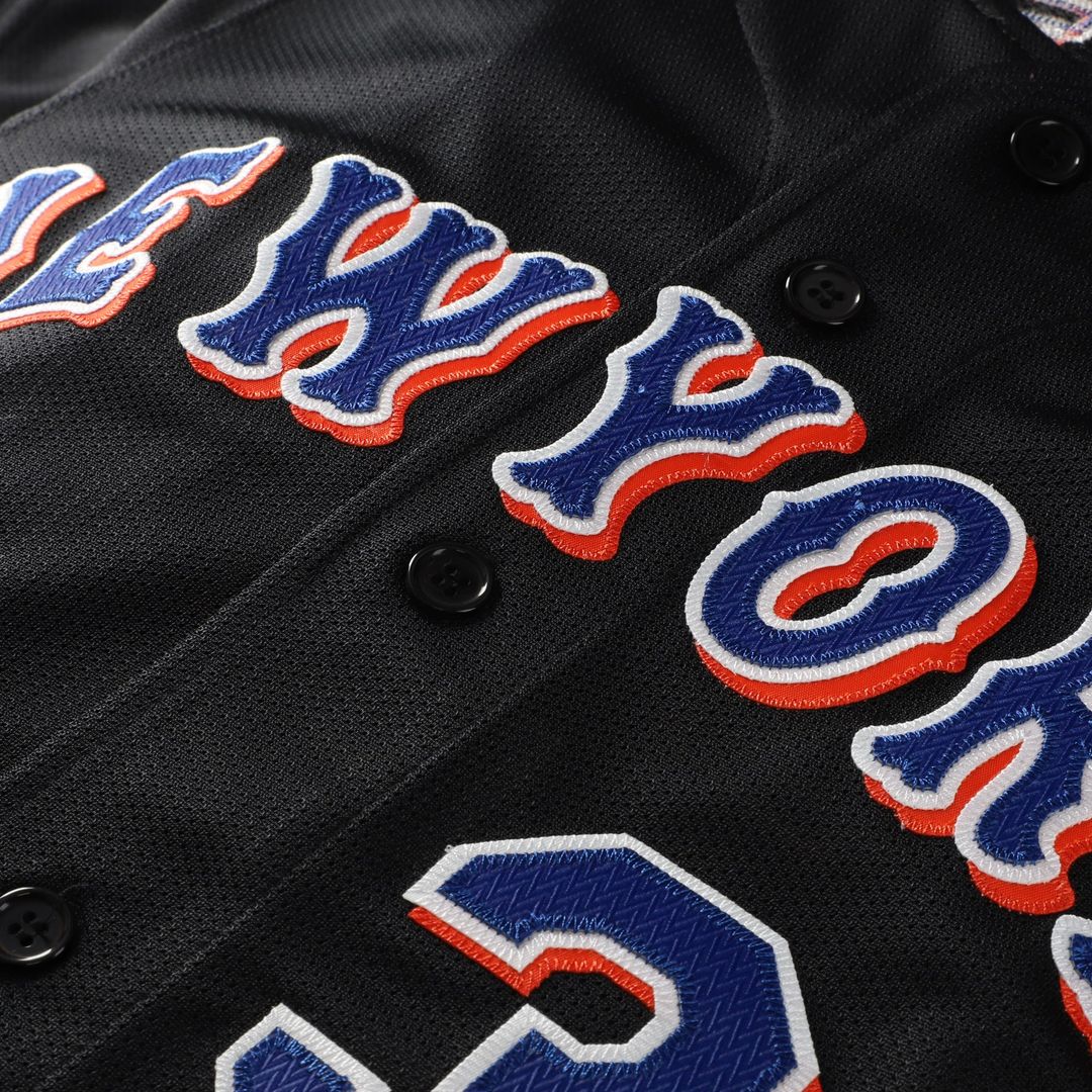 Mike Piazza New York Mets Mitchell & Ness Cooperstown Collection 2000 Batting Practice Jersey - Black