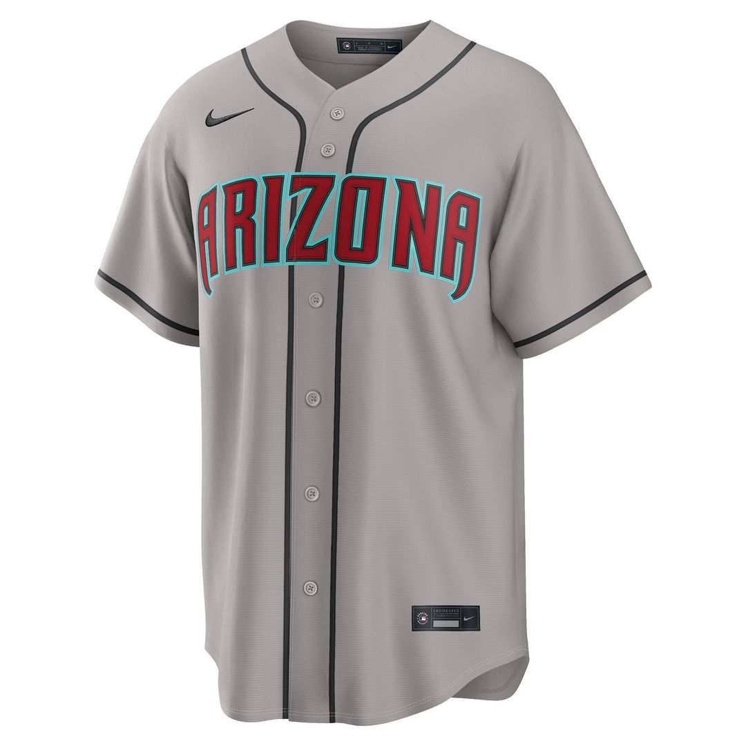 Corbin Carroll Arizona Diamondbacks Nike Road Replica Jersey - Gray