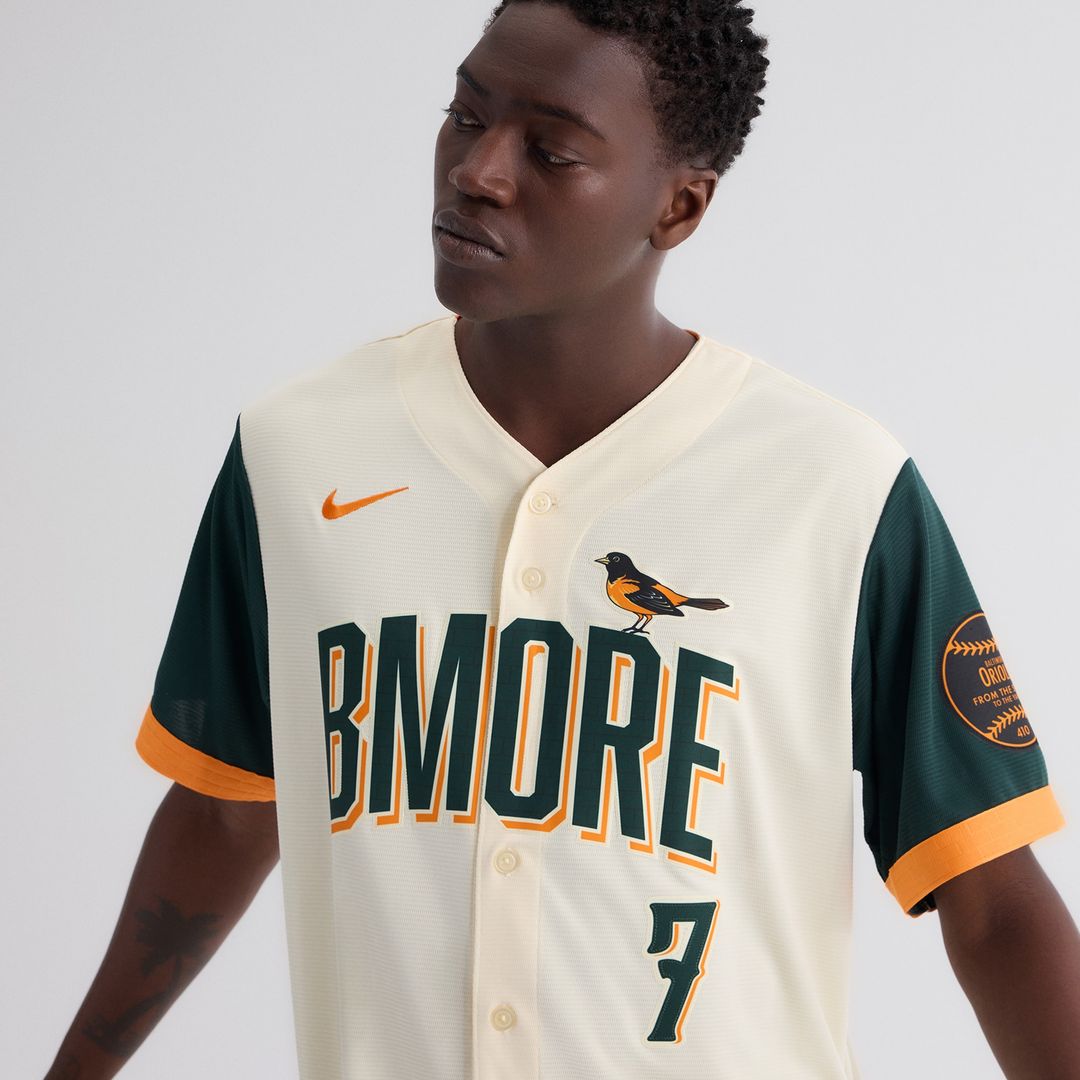 Jackson Holliday Baltimore Orioles Nike 2026 City Connect Stadium Jersey - Cream