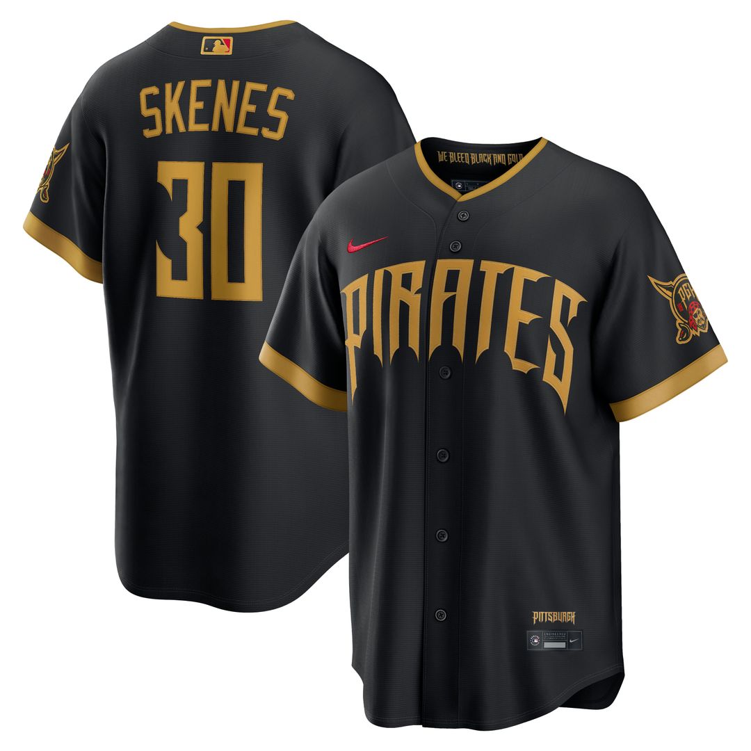 Paul Skenes Pittsburgh Pirates Nike 2026 City Connect Stadium Jersey - Black