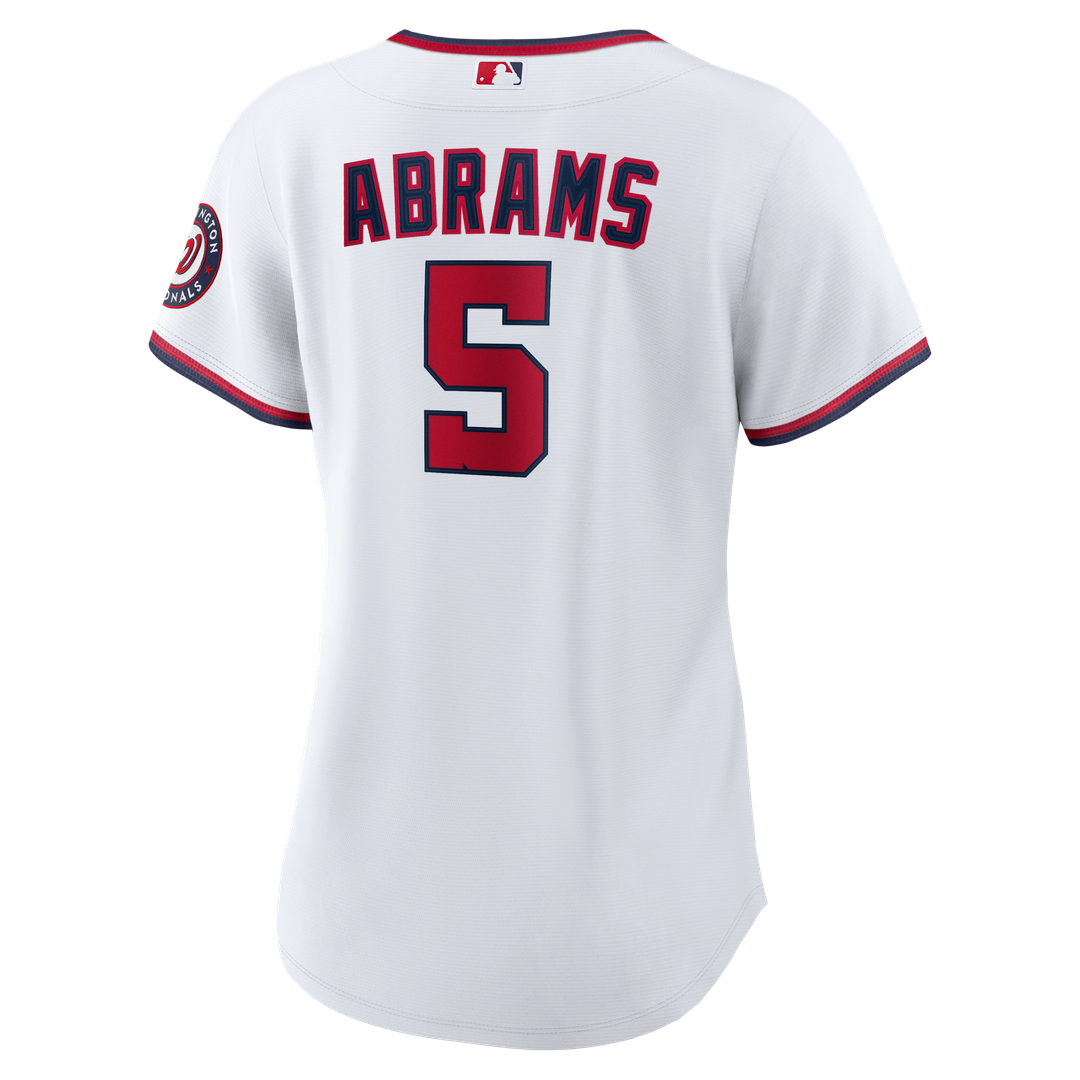 CJ Abrams Washington Nationals Nike Women's Home Replica Player Jersey - White