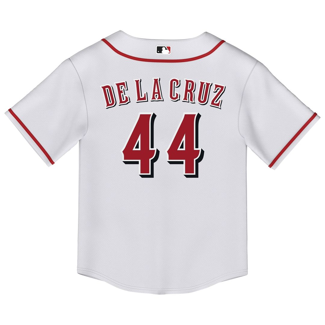 Elly De La Cruz Cincinnati Reds Nike Toddler Home Replica Player Jersey - White