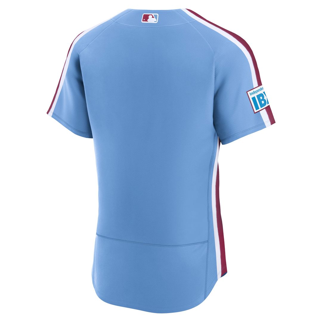 Philadelphia Phillies Nike Alternate Authentic Jersey - Light Blue