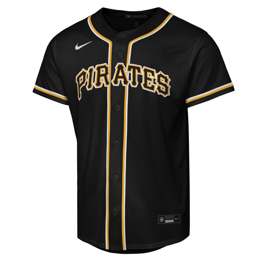 Paul Skenes Pittsburgh Pirates Nike Youth Fashion Replica Player Jersey - Black