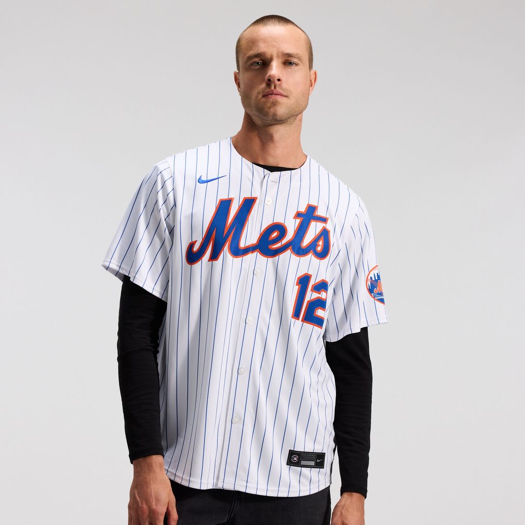 Francisco Lindor New York Mets Nike Home Limited Jersey - White