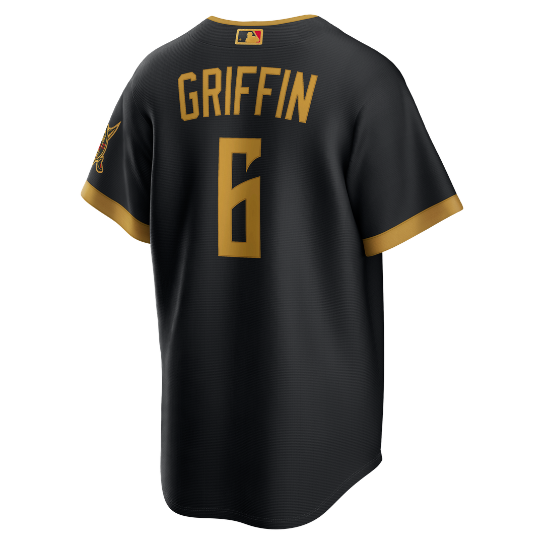 Konnor Griffin Pittsburgh Pirates Nike 2026 City Connect Stadium Jersey - Black