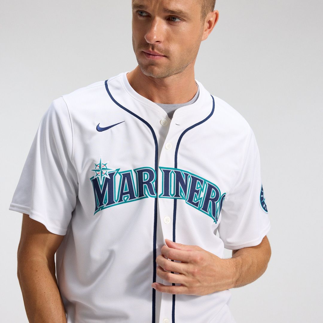 Cal Raleigh Seattle Mariners Nike Home Limited Player Jersey - White