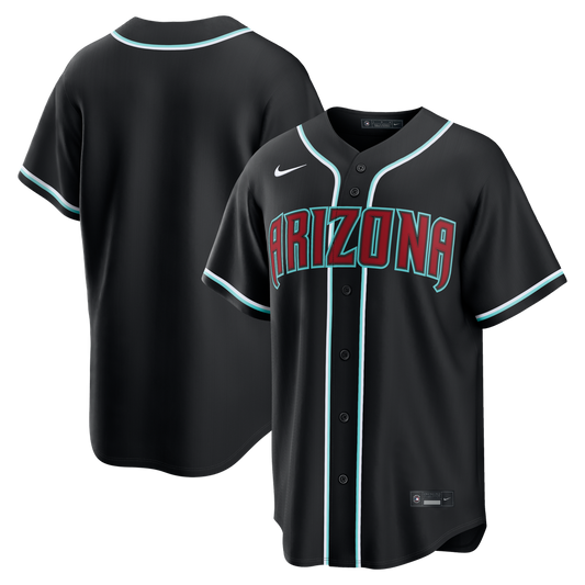Arizona Diamondbacks Nike Fashion Replica Black Out Jersey