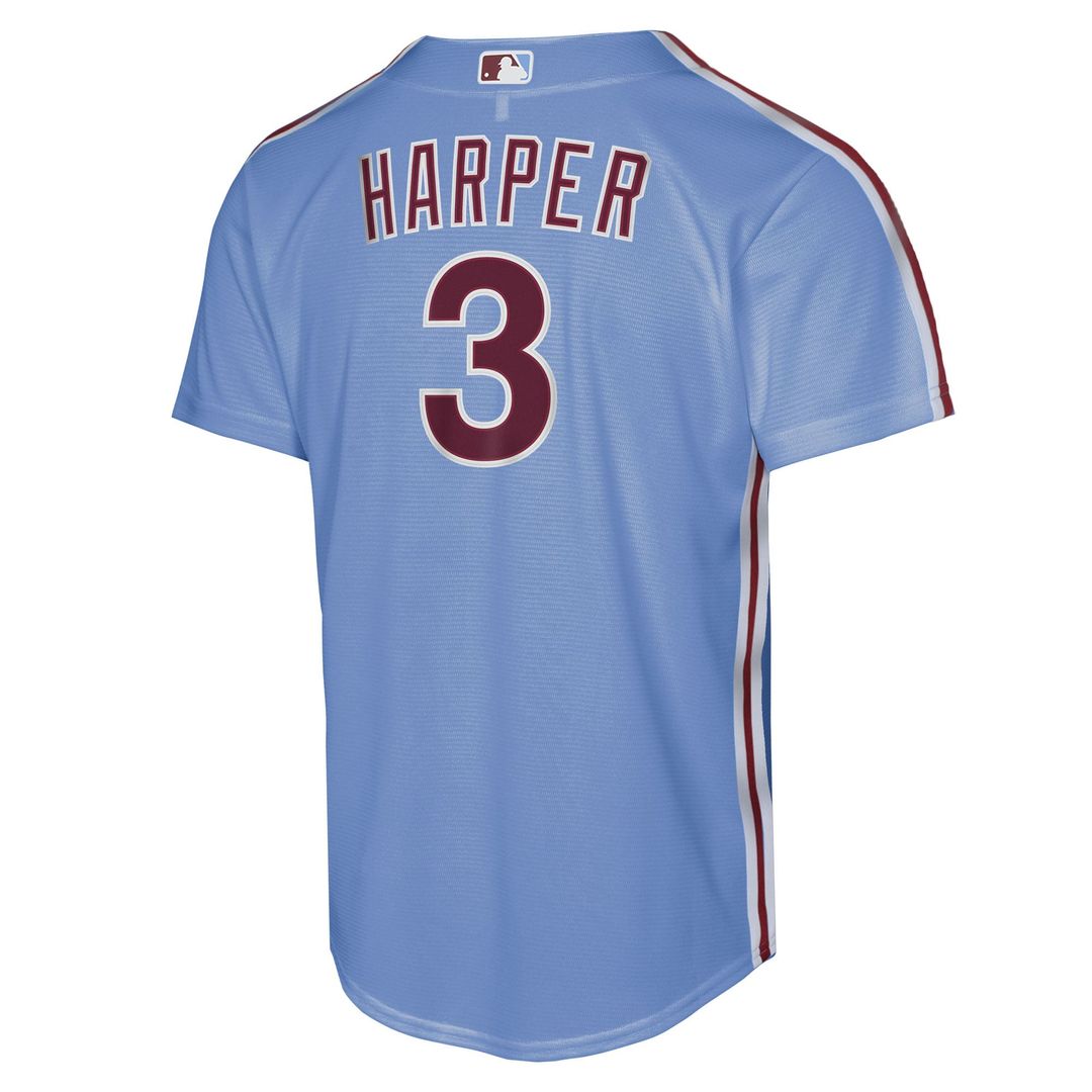 Bryce Harper Philadelphia Phillies Nike Youth Alternate Replica Jersey - Light Blue